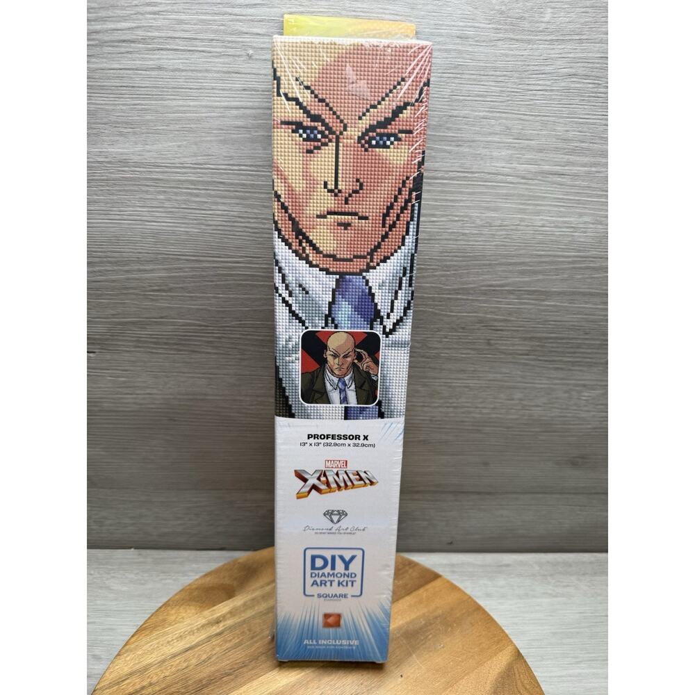 Professor X diamond art kit from Diamond Art Club
